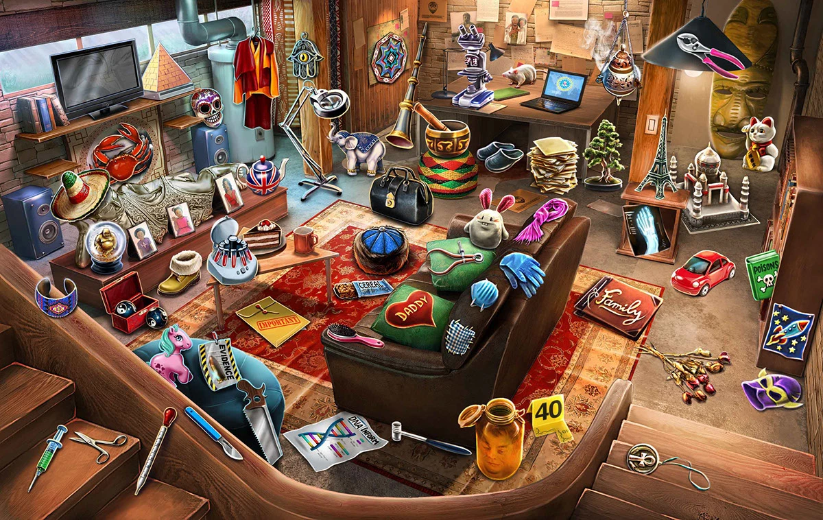 Suspect being questioned during an active investigation